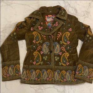Embroidered 2-10-10-5 jacket